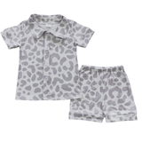 LEAPARD MOM AND ME PAJAMAS sleeper Aier Size: 3-6 months