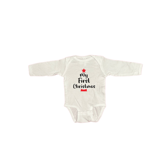 MY FIRST CHRISTMAS ONESIE