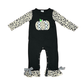 BLACK PUMPKIN ROMPER