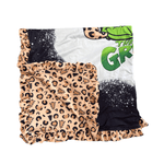 CHRISTMAS BLANKET kidscharm Style: Red Grinch