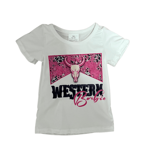 WESTERN BARBIE TSHIRT
