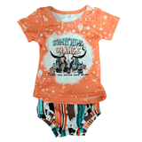 SOMETHING ORANGE BUMMIE SET