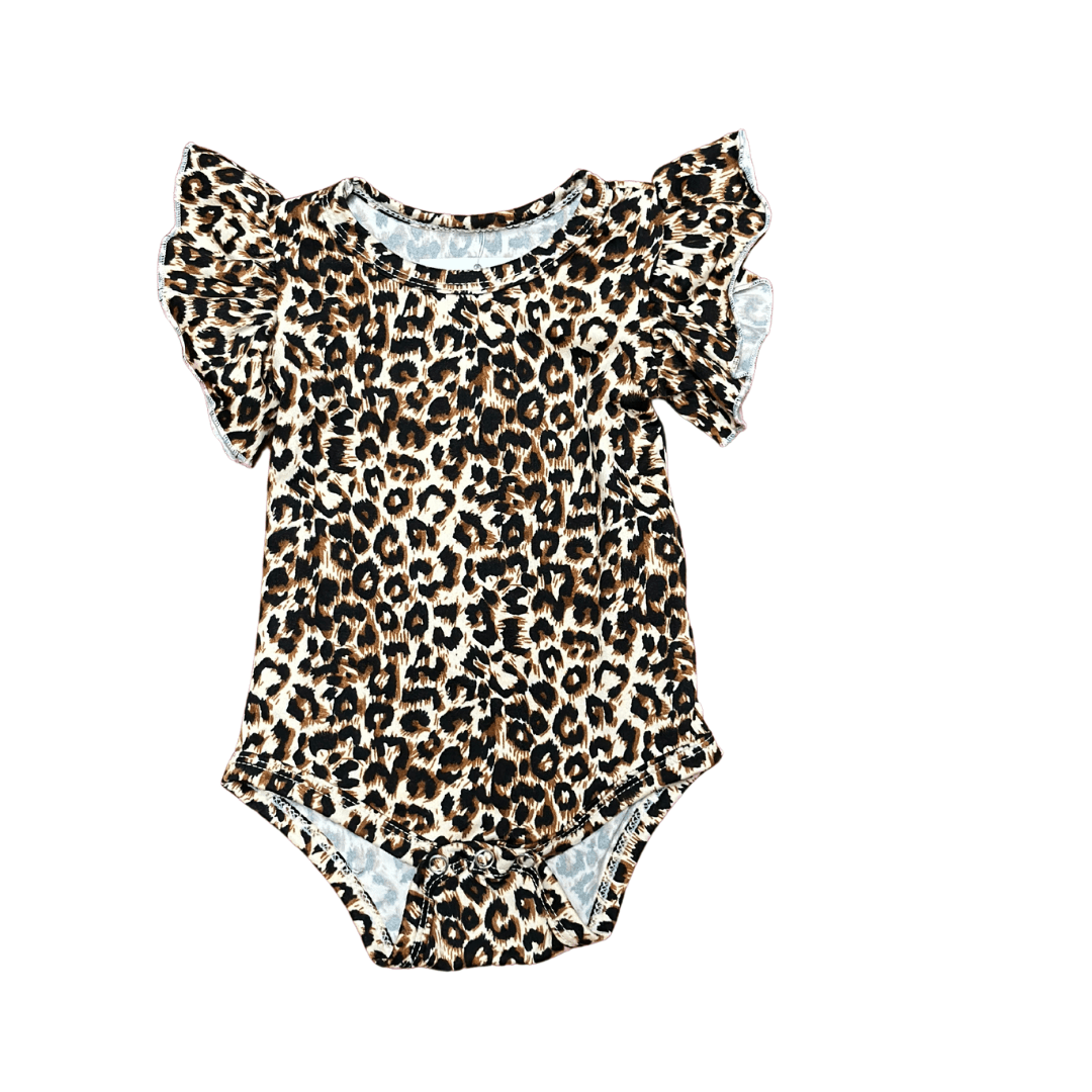 CHEETAH ROMPER Kidscharm Size: 0-3 months