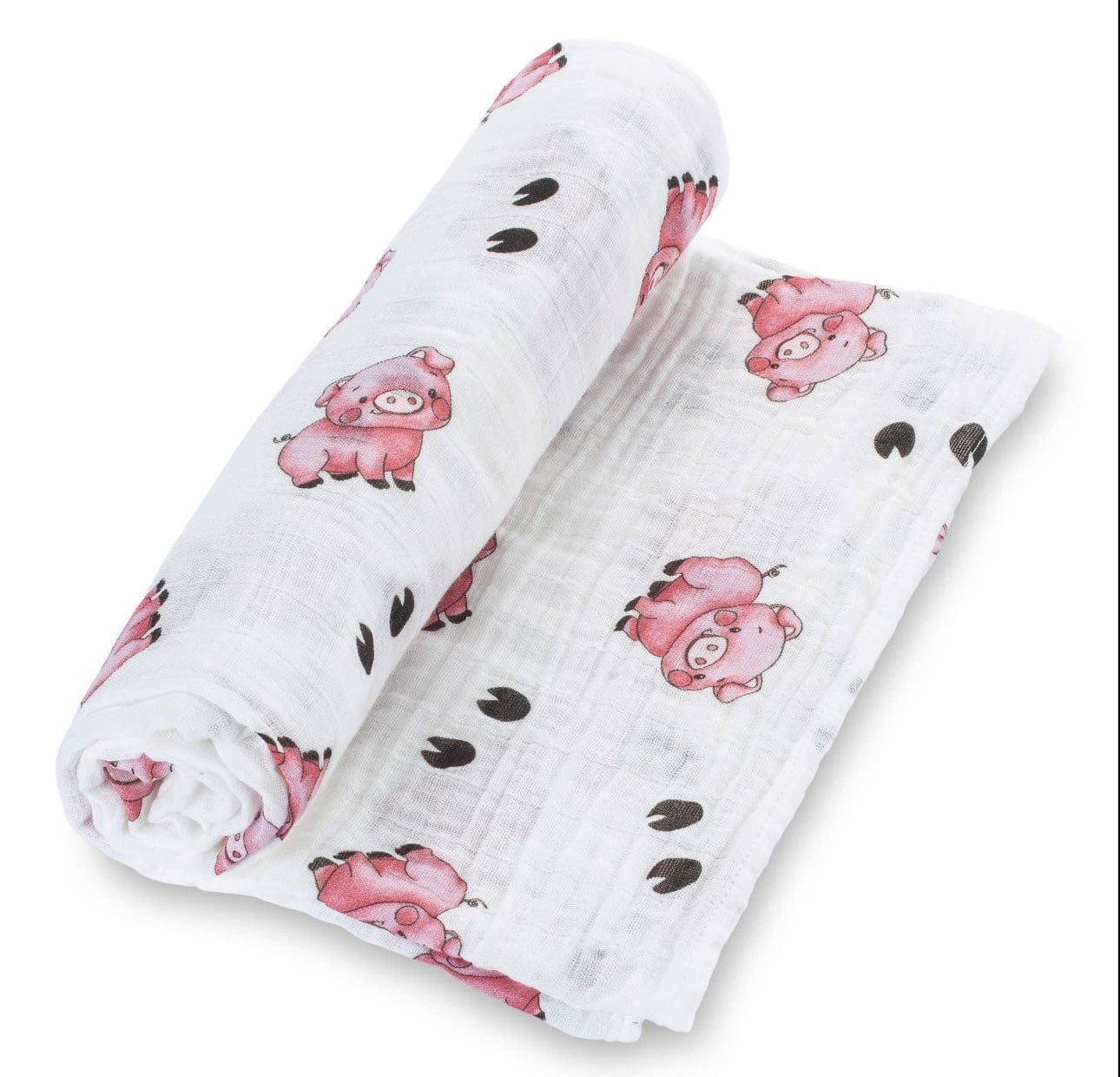 SWADDLE BLANKETS LollyBanks Color: This Little Piggy